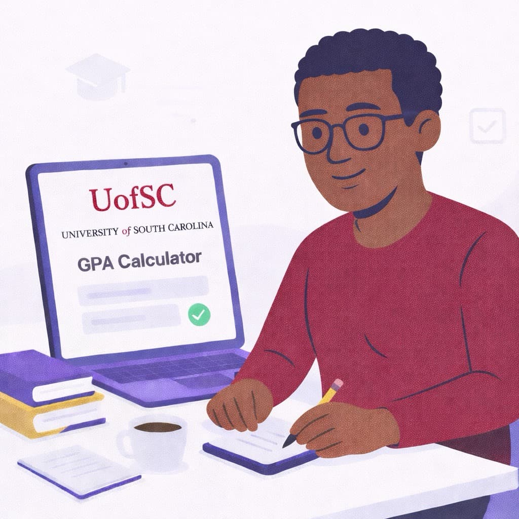 University of South Carolina campus - UofSC GPA calculator helps students track academic progress